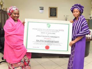 NCC's Director Human Capital and Administration honoured with Africa's Patriotic Personality of the Year Award